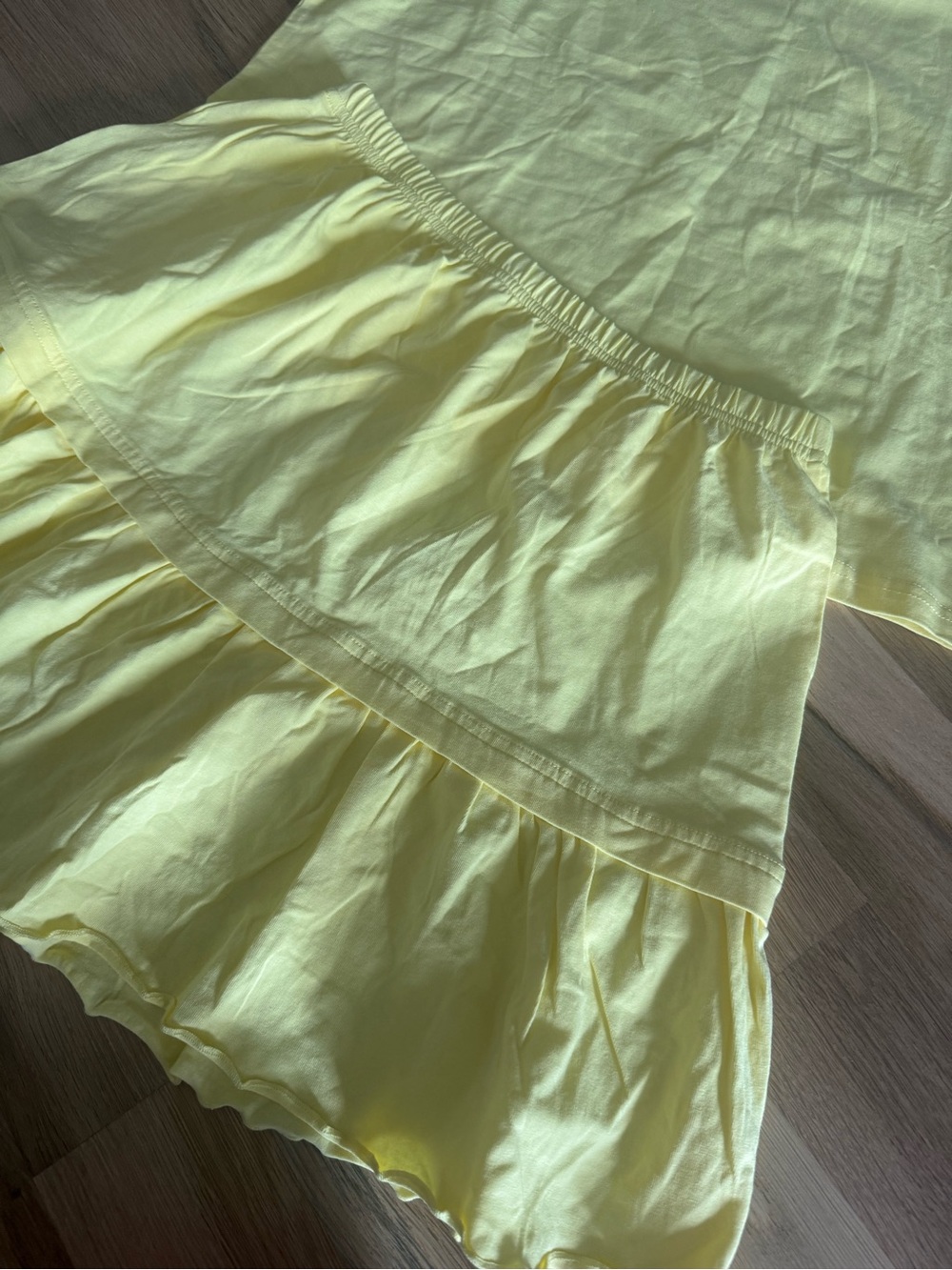 Butter Yellow Two-Piece Skirt Set Medium - Picture 4 of 7